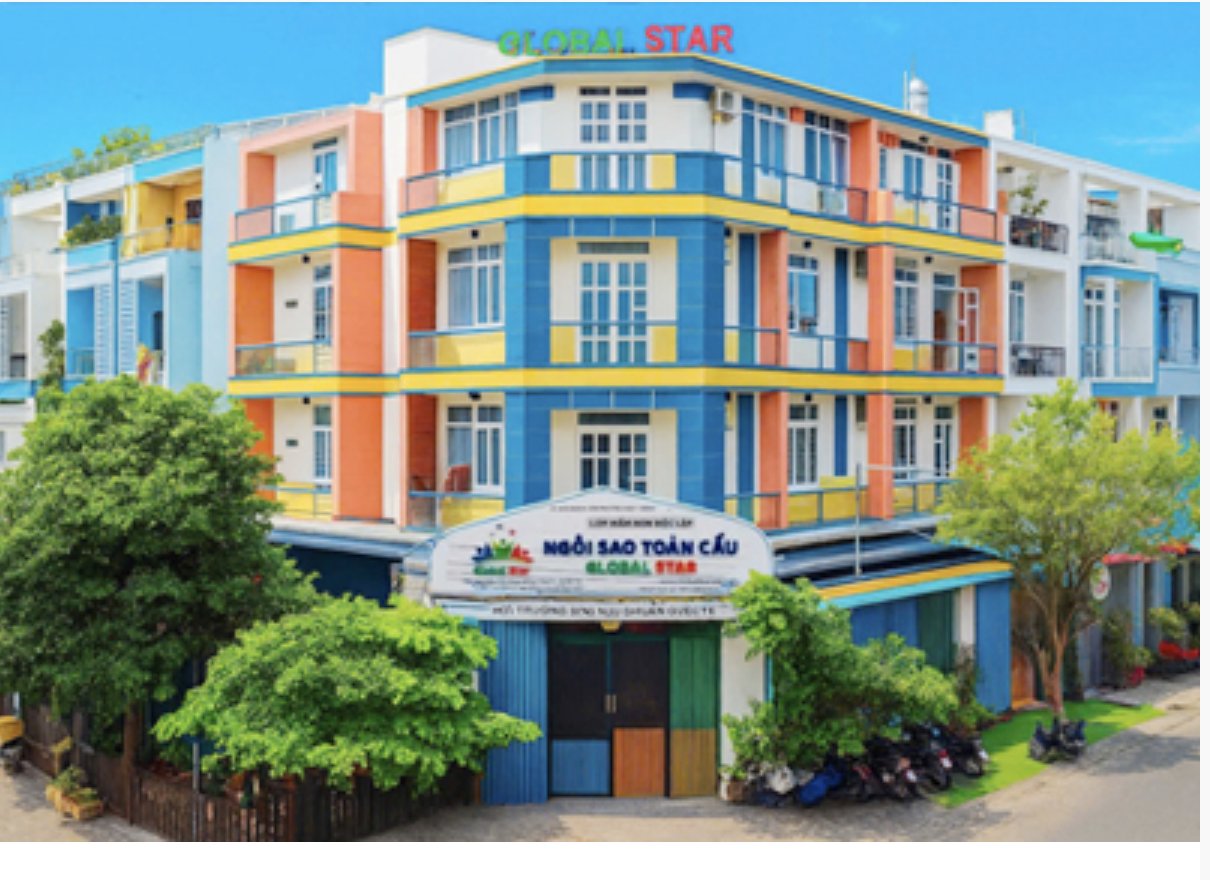 Cơ sở mầm non Global Star Hiệp Thành đang vận hành